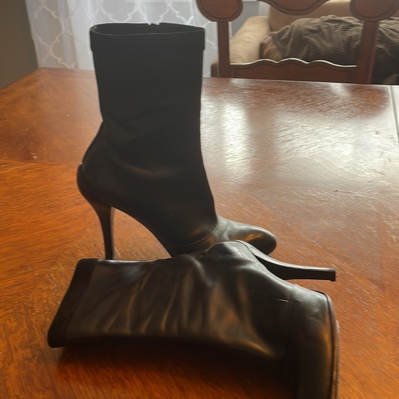 Costume National Shoe boot with Velvet trim EU 8. Gently Loved - Picture 3 of 5